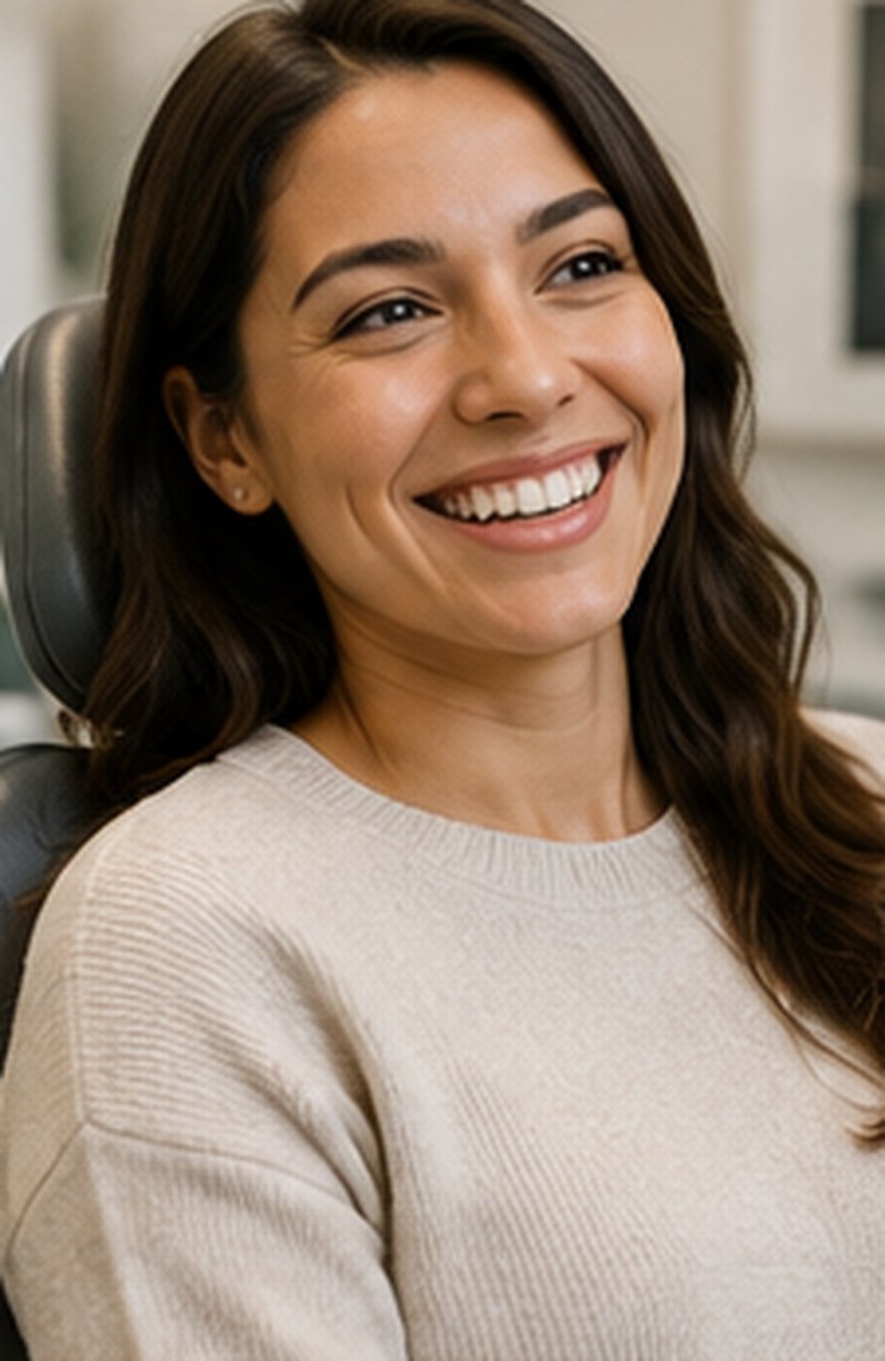 Natural smile at Lumen Dental Studio